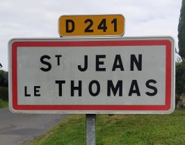Panneau de Saint-Jean-le-Thomas