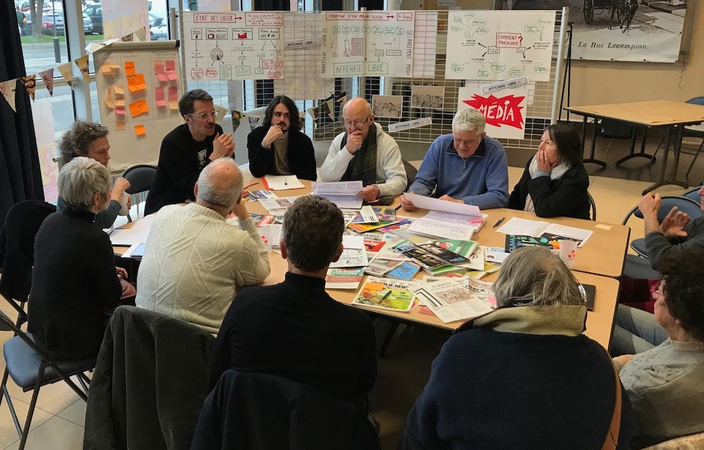 Atelier m&eacute;dias lors de la f&ecirc;te pop du 25 janvier 25 &agrave; Granville