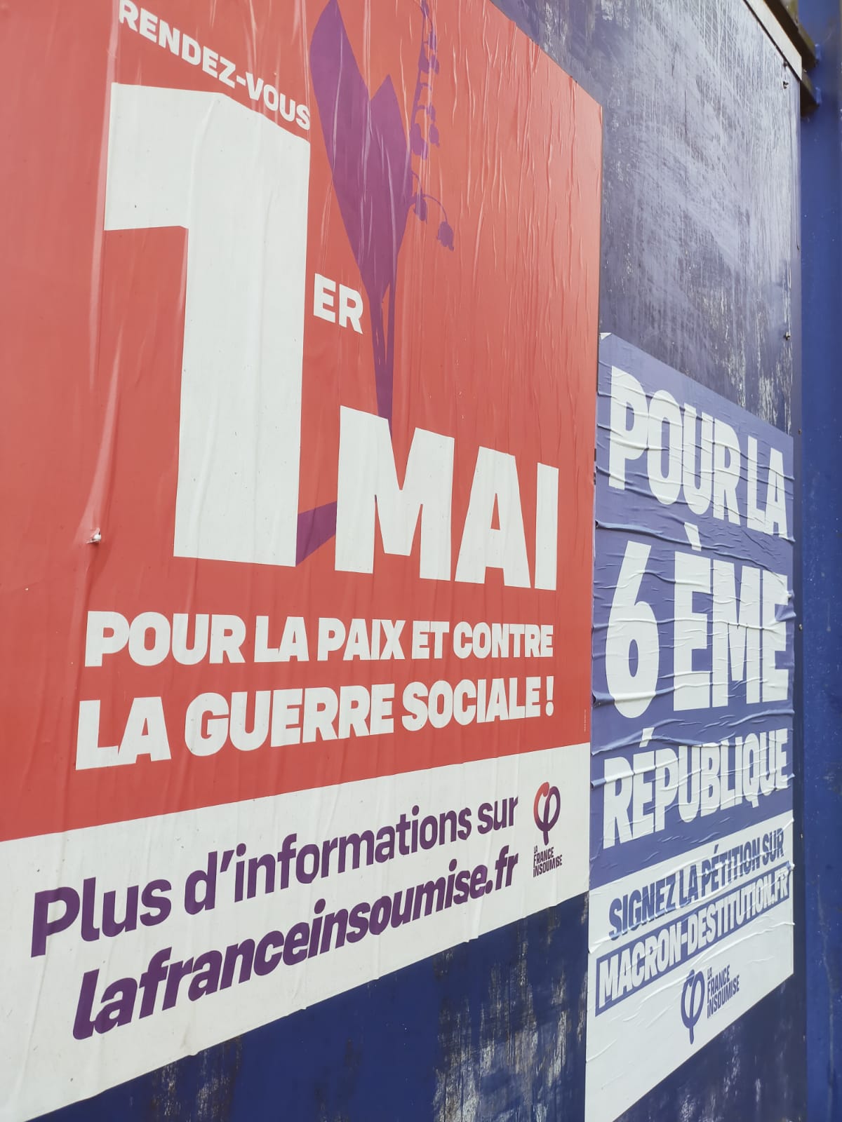 Manifestation du 1er mai &agrave; Avranches