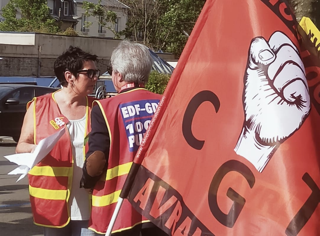 Manifestation du 1er mai &agrave; Avranches