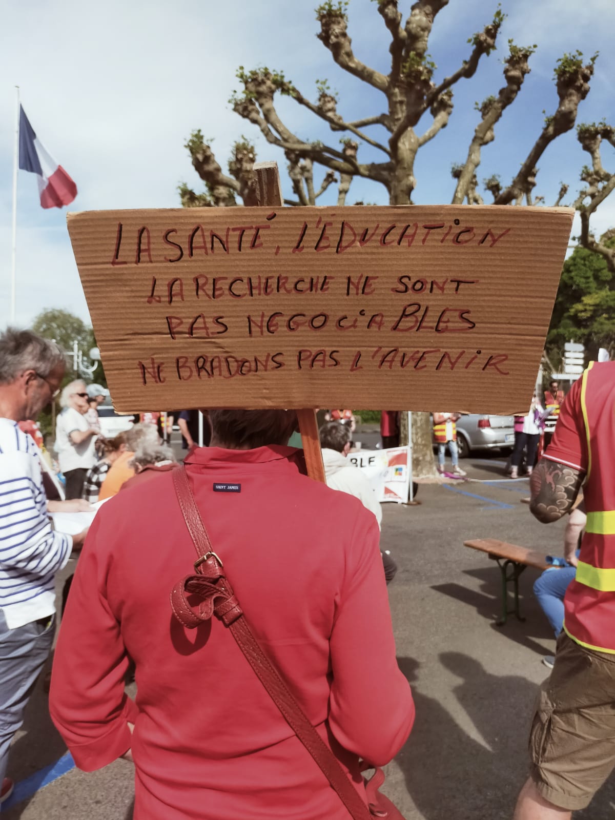 Manifestation du 1er mai &agrave; Avranches