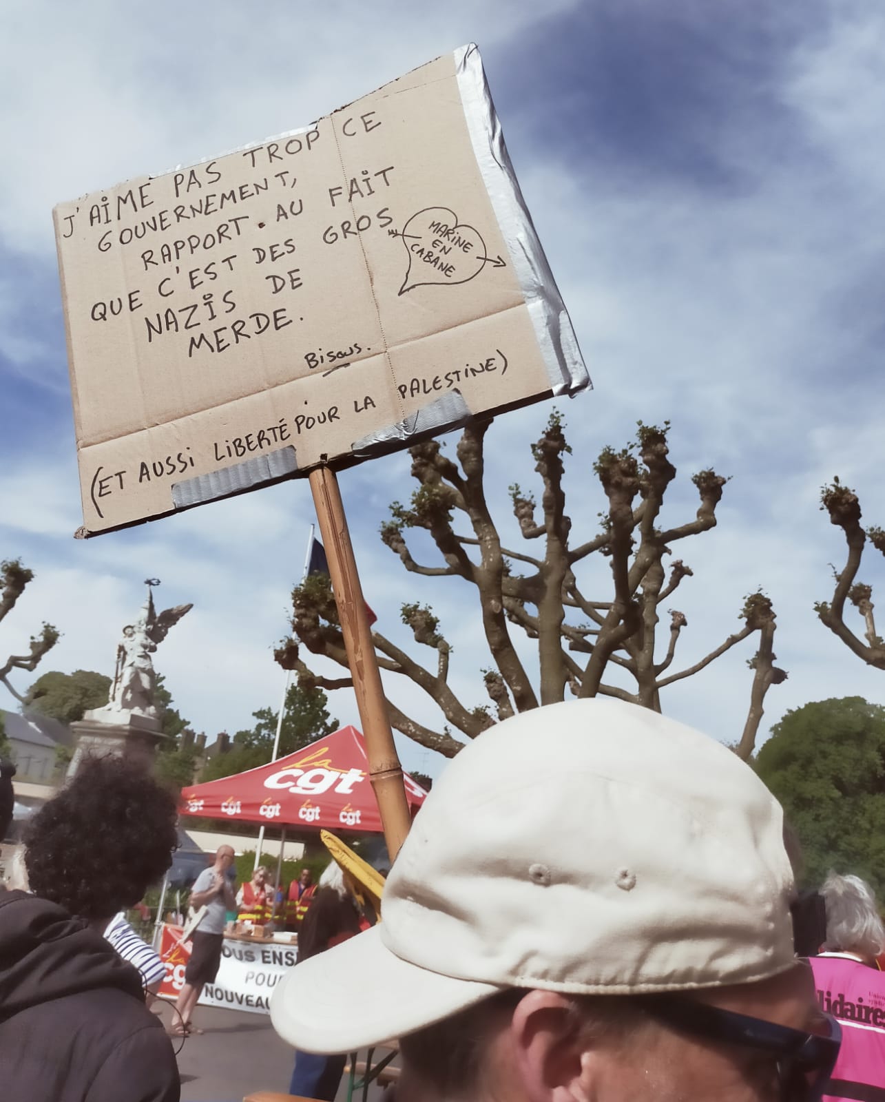 Manifestation du 1er mai &agrave; Avranches