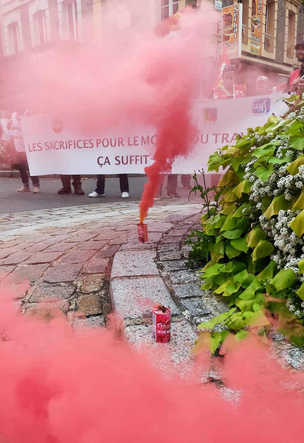 manifestation &agrave; Avranches le 18 septembre 2025
