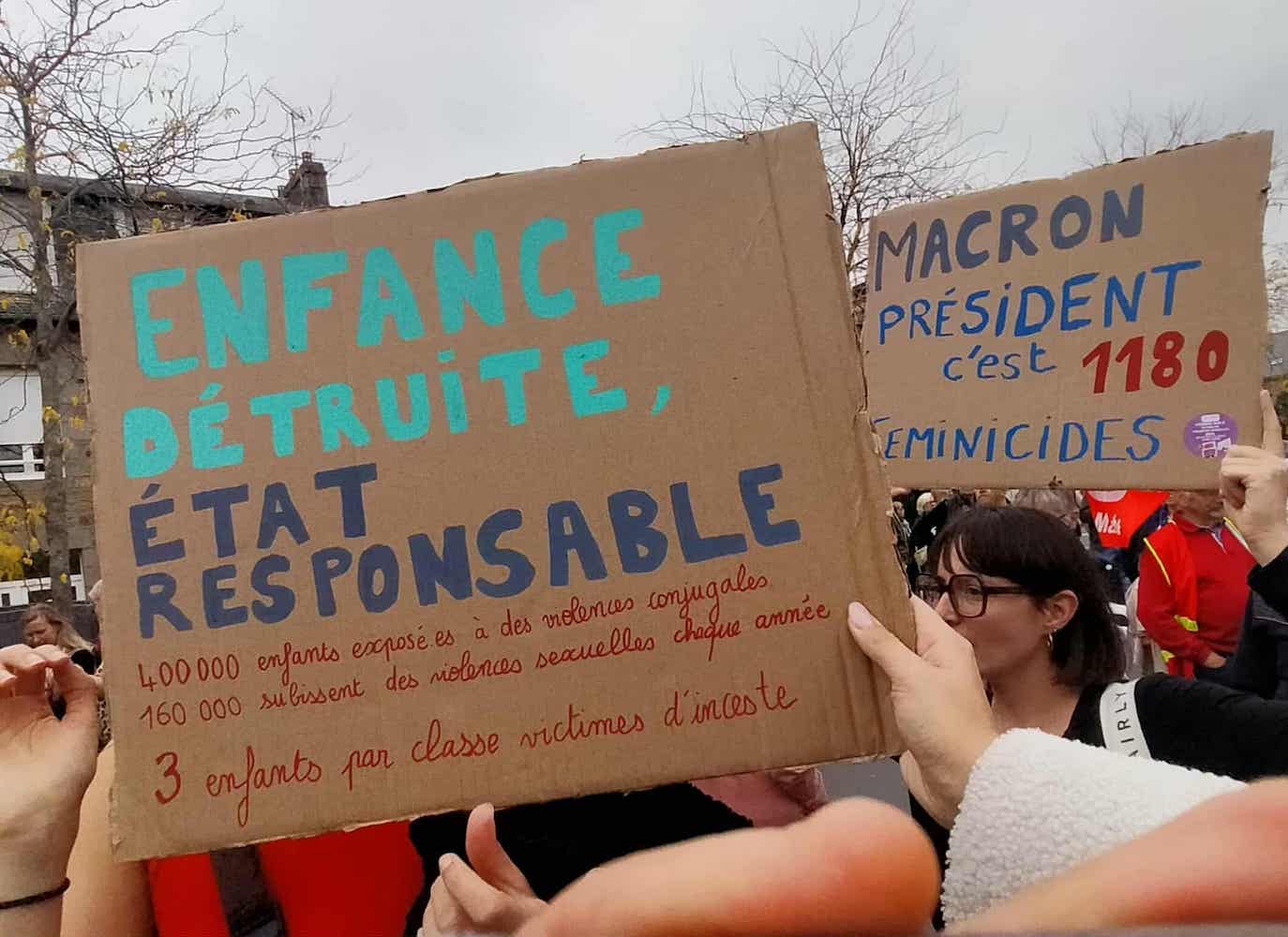 pancarte vue &agrave; Avranches le 18 septembre 2025