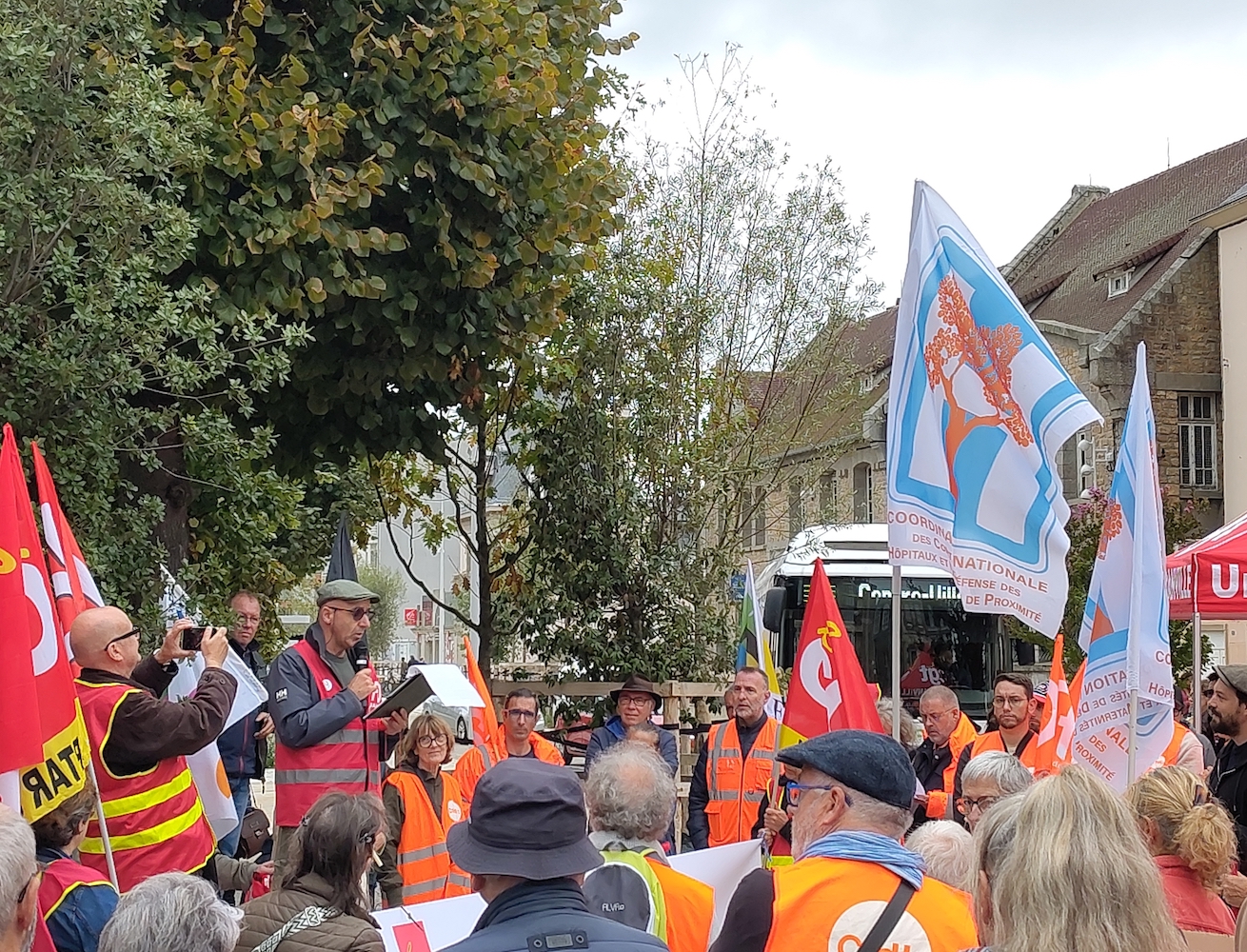 prise de parole &agrave; Granville le 18 septembre 2025