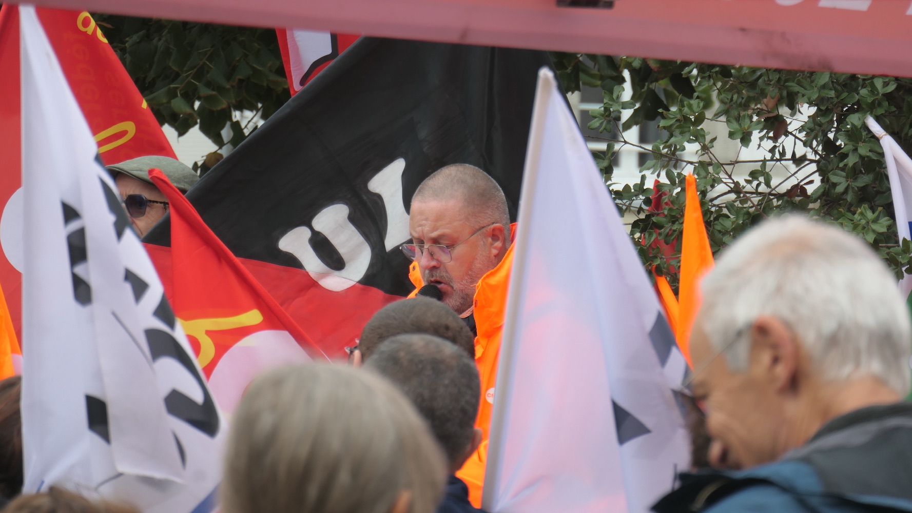 prise de parole &agrave; Granville le 18 septembre 2025