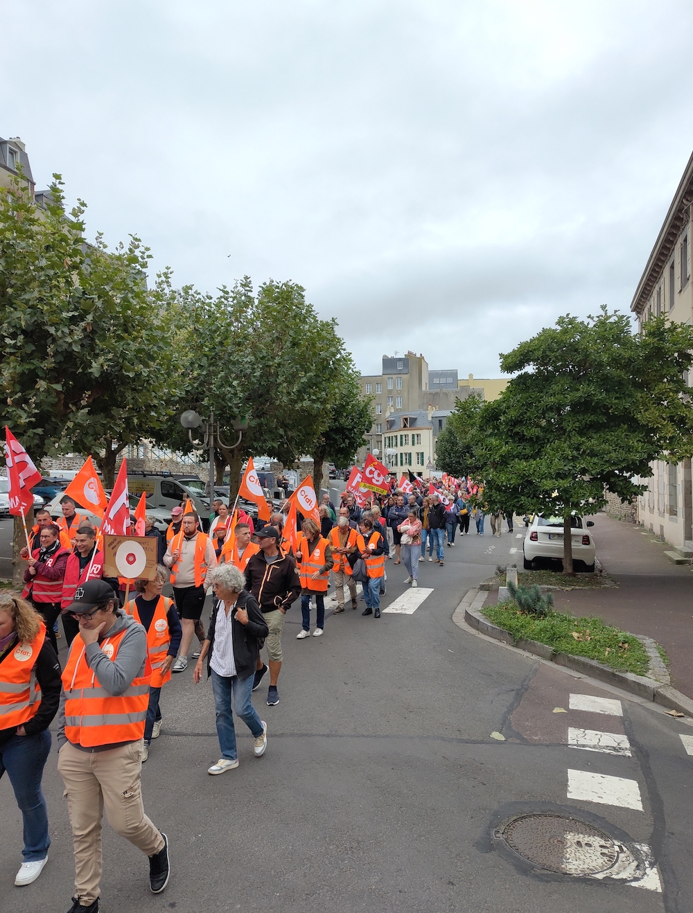manifestation &agrave; Granville le 18 septembre 2025