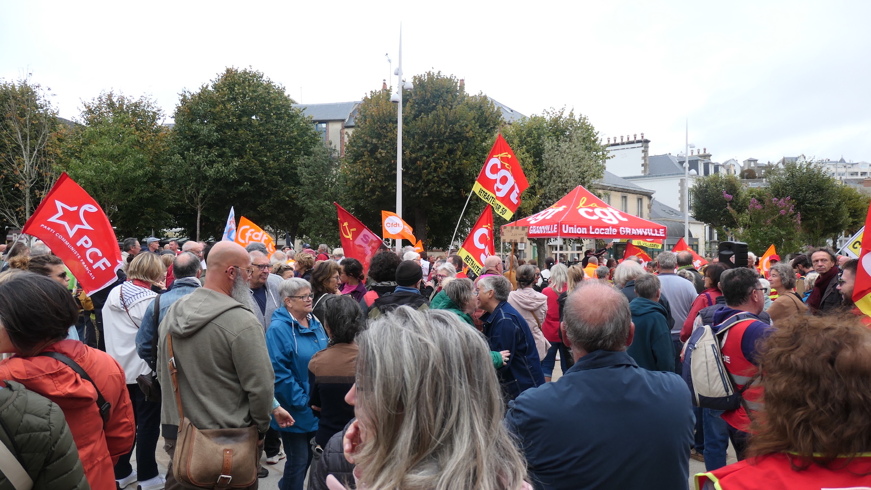 manifestation &agrave; Granville le 18 septembre 2025
