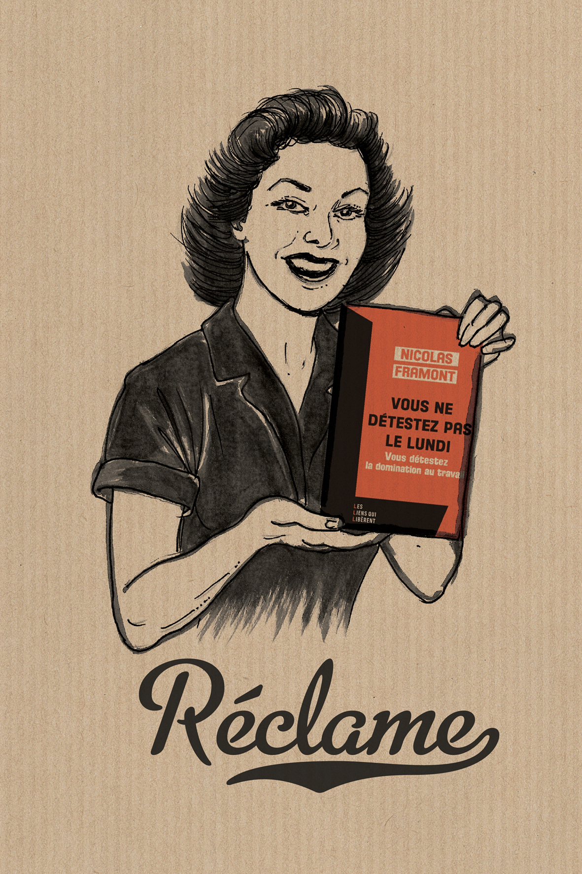 Marie-Chantal pr&eacute;ssente le livre Vous ne d&eacute;testez pas le lundi de Nicolas Framont