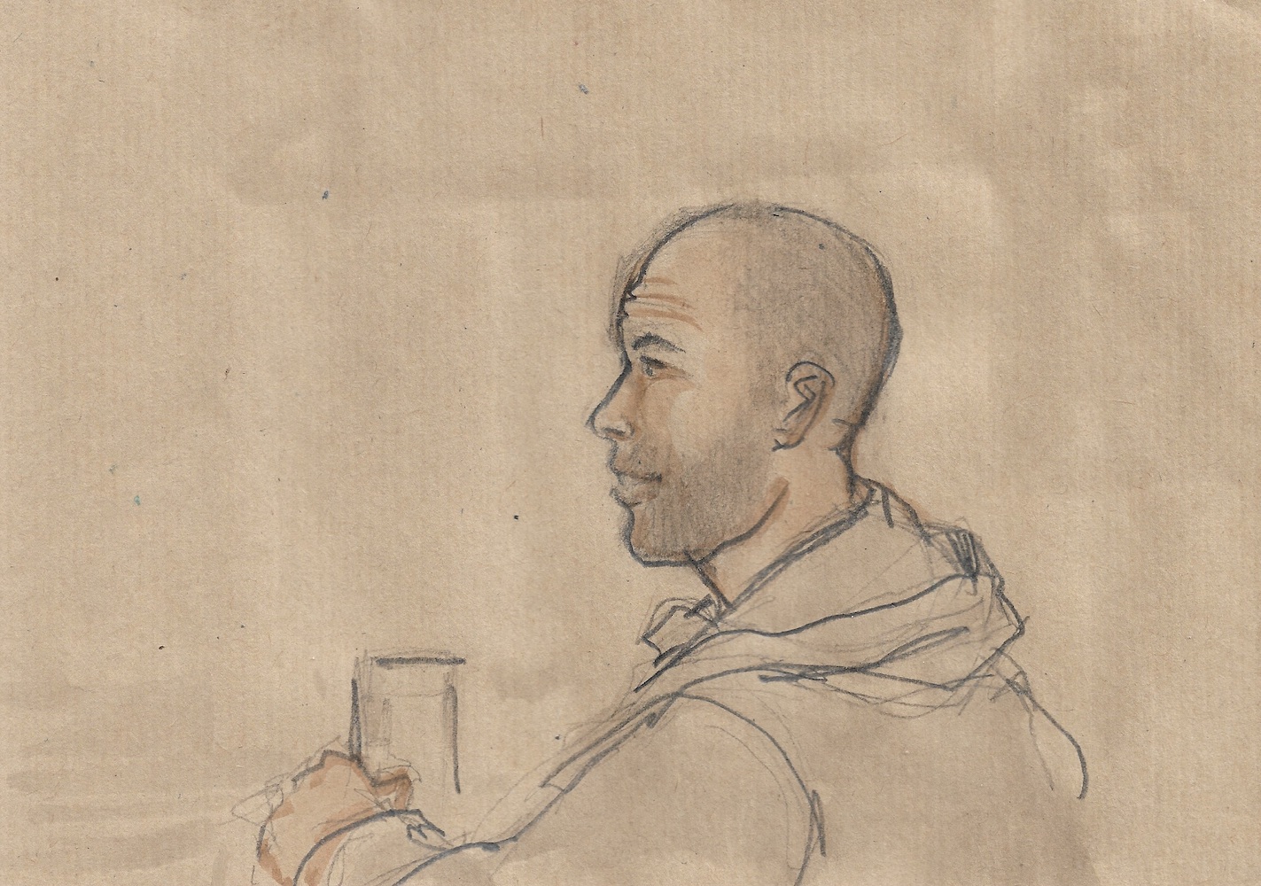 Antoine Lefranc boulanger et auteur jeunesse, dessin Philippe Duhem